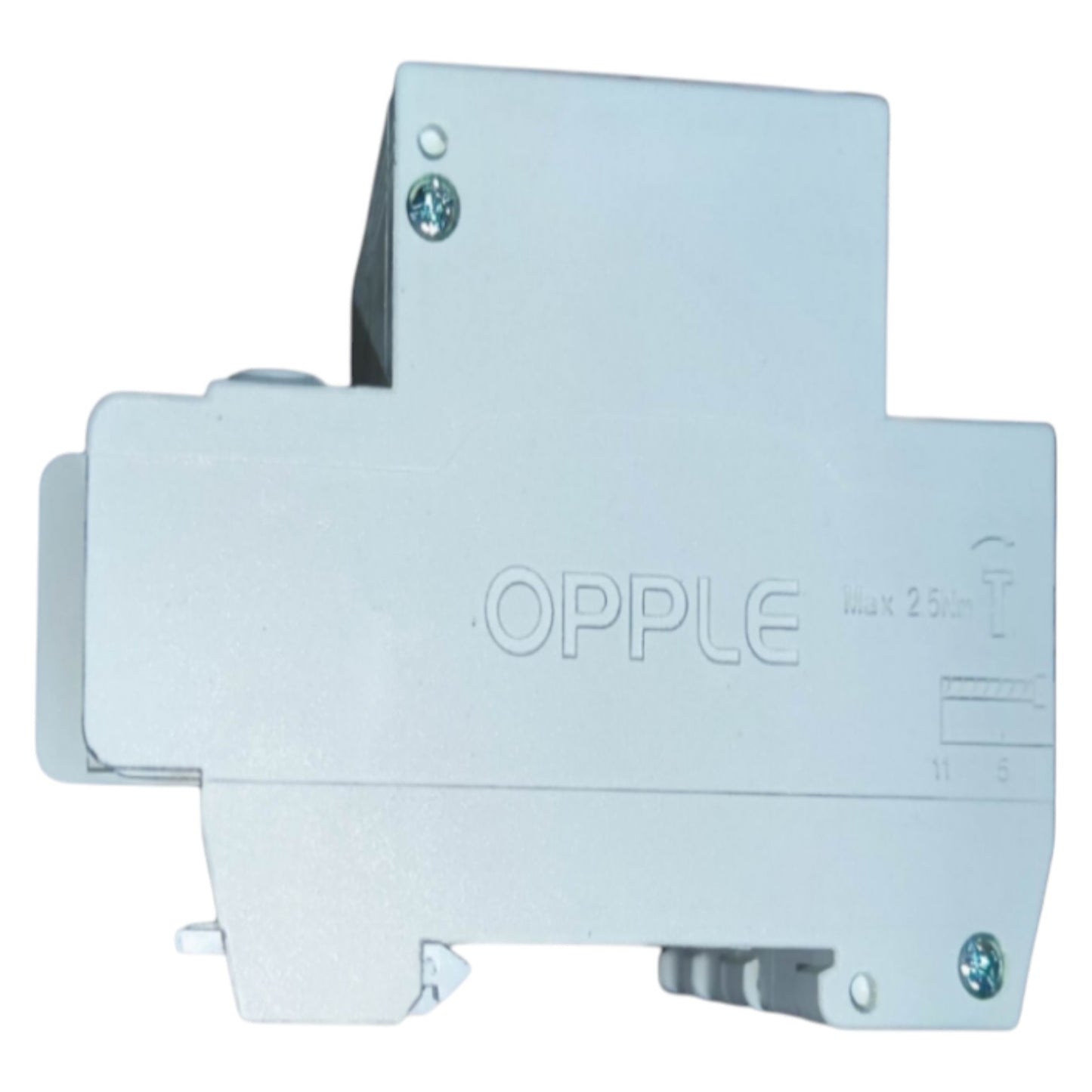 White electrical junction box with 'OPPBLE' branding on a white background