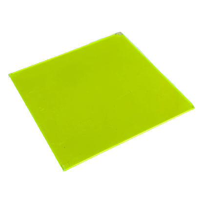 Optical Filter Neon Yellow 14.5cm x 14.5cm, Acrylic Neon Yellow Filter