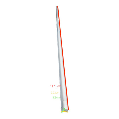 28W T5 220V fluorescent tube with fixture shown in a side view for easy installation