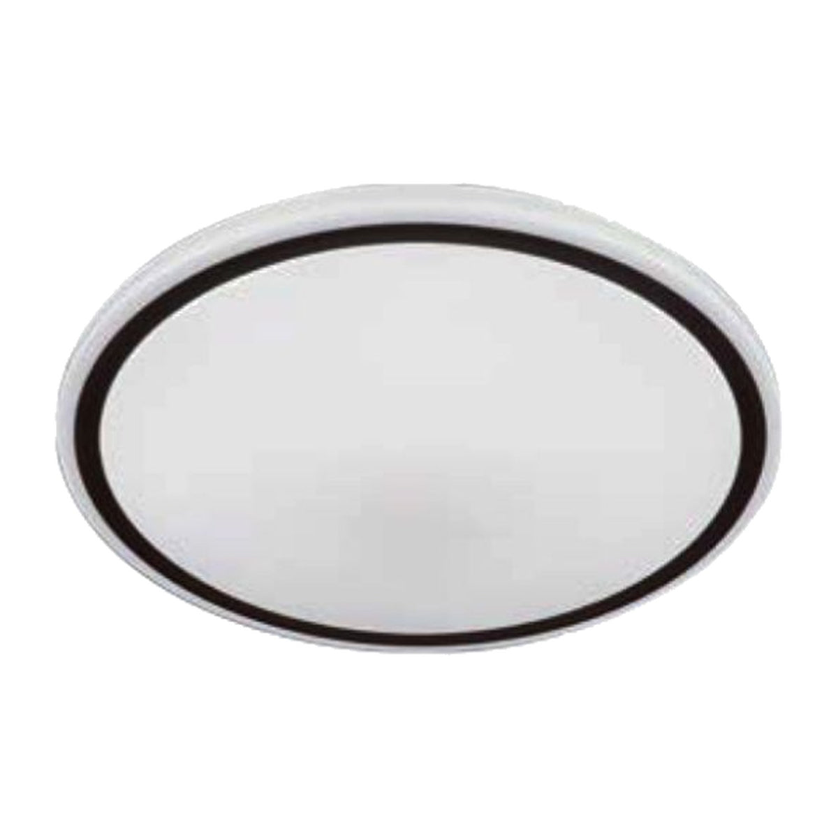 Osram 24W LED Value Ceiling Light Cycle Tri Color 380mm 2220 Lumens 220-240V — round LED ceiling light, angled view
