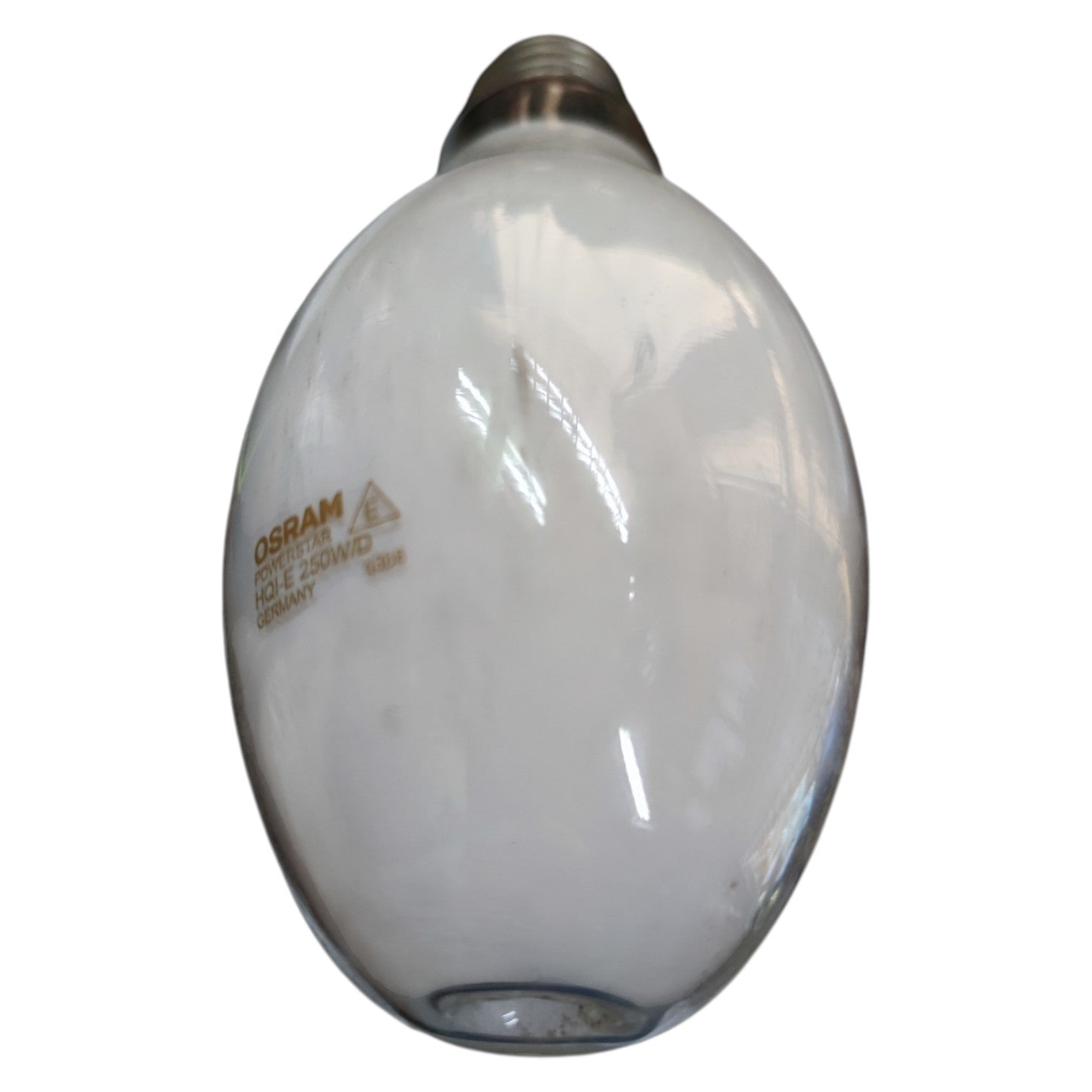 Osram light bulb on a white background