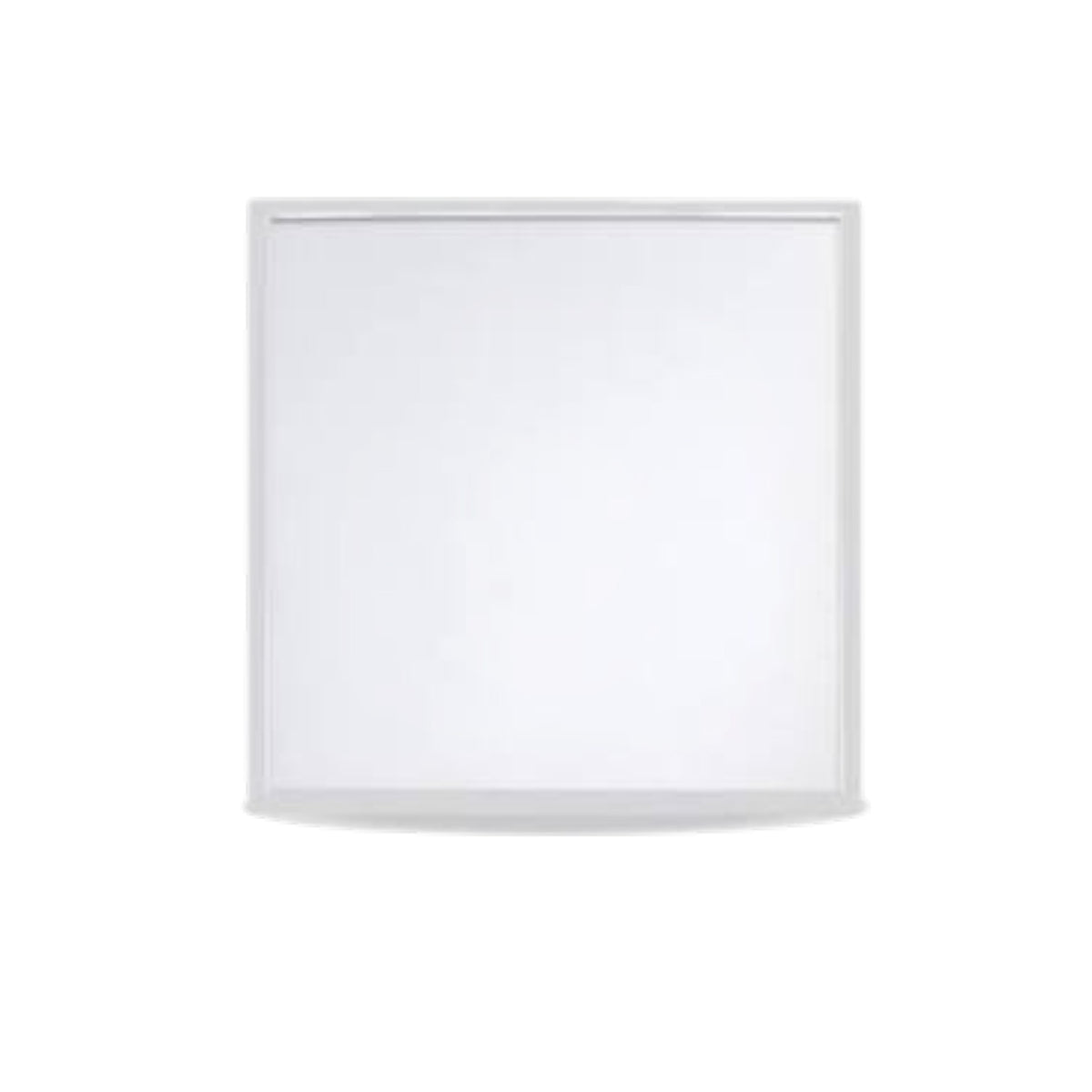 A square white LED panel light with a slim white frame, shown against a plain white background.