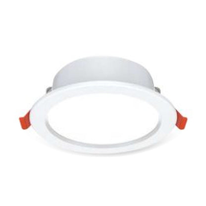 Osram 9W LED Eco Recessed Downlight Tri Color 765 Lumens 90mm Cutout 220-240V — round white recessed LED downlight with spring clips
