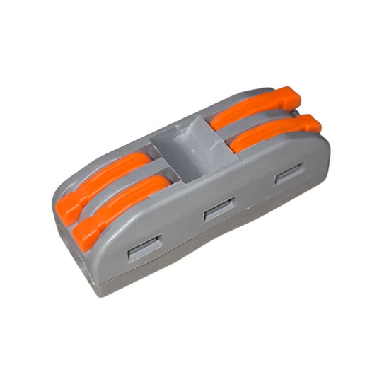 Gray and orange tool on a white background