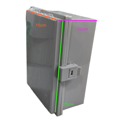 PVC Box with Hinge Available Size 21cm x 16cm x 9cm or 25cm x 15cm x 10cm  Weatherproof Box with Hinge I Electx Electrical Supply