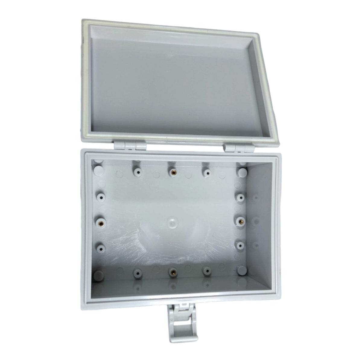 PVC Box with Hinge Available Size 21cm x 16cm x 9cm or 25cm x 15cm x 10cm  Weatherproof Box with Hinge I Electx Electrical Supply
