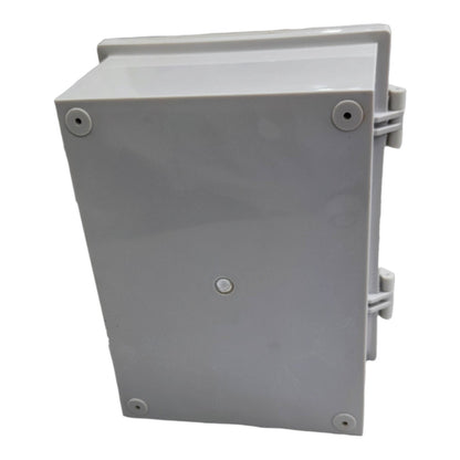 PVC Box with Hinge Available Size 21cm x 16cm x 9cm or 25cm x 15cm x 10cm  Weatherproof Box with Hinge I Electx Electrical Supply