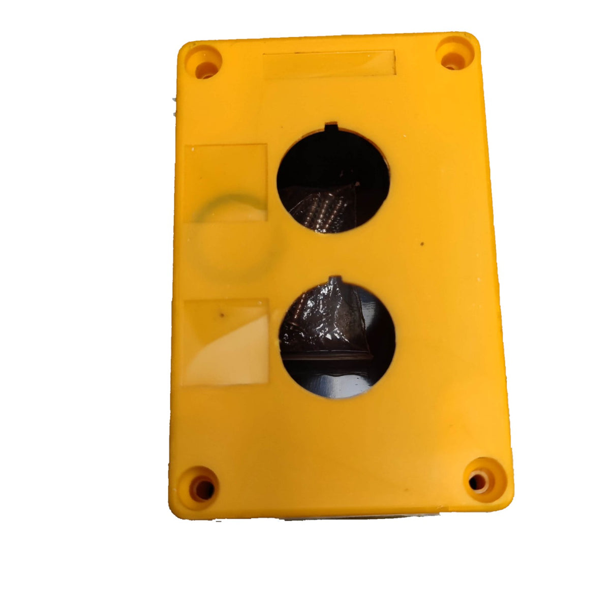 PVC Control Box for Control Devices 2 Hole 11cm x 6.5cm x 6.3cm  Electx Electrical Supply