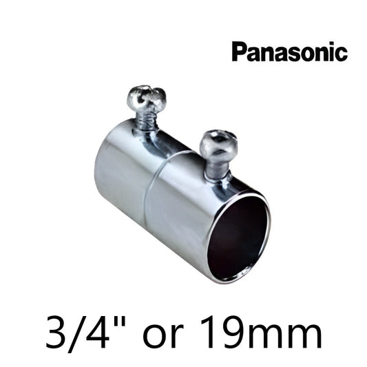 Panasonic 3/4" EMT Coupling Screw Type 19mm