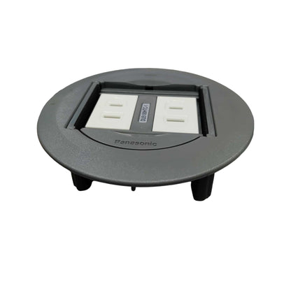 Panasonic floor outlet 2 gang GRAY 220V 16A for convenient power access in any space