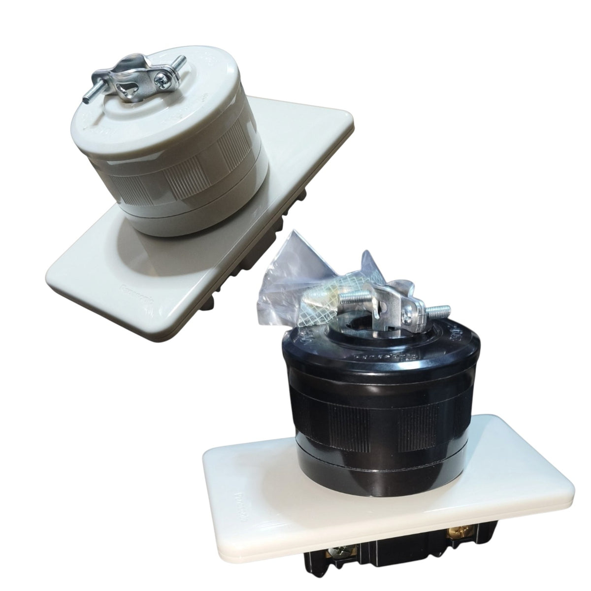 Panasonic 30A 2P+E Twist Lock Set 3 Pins 250V Twistlock Nema L6 Available Black or White WF2330/WNF6254W-8/WF6330