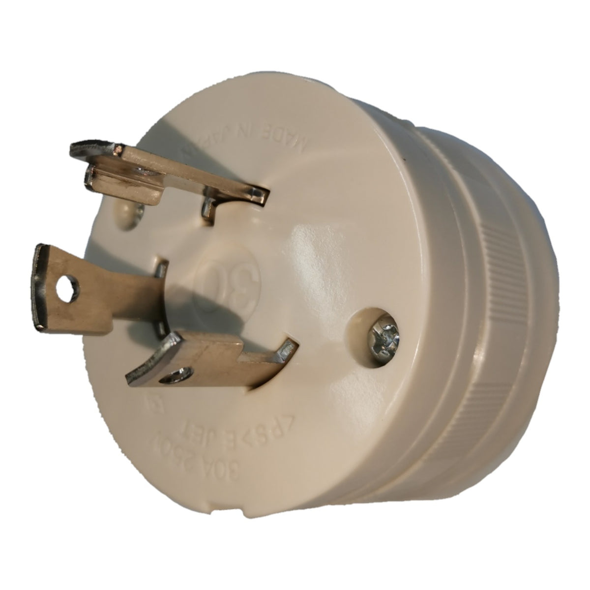 Panasonic 30A 2P+E Twist Lock Set 3 Pins 250V Twistlock Nema L6 White WF2330/WNF6254W-8/WF6330 Electx Electrical Supply