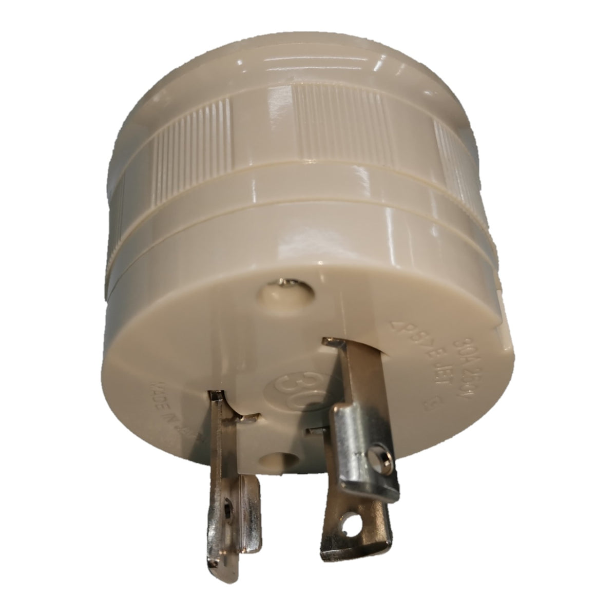 Panasonic 30A 2P+E Twist Lock Set 3 Pins 250V Twistlock Nema L6 White WF2330/WNF6254W-8/WF6330 Electx Electrical Supply
