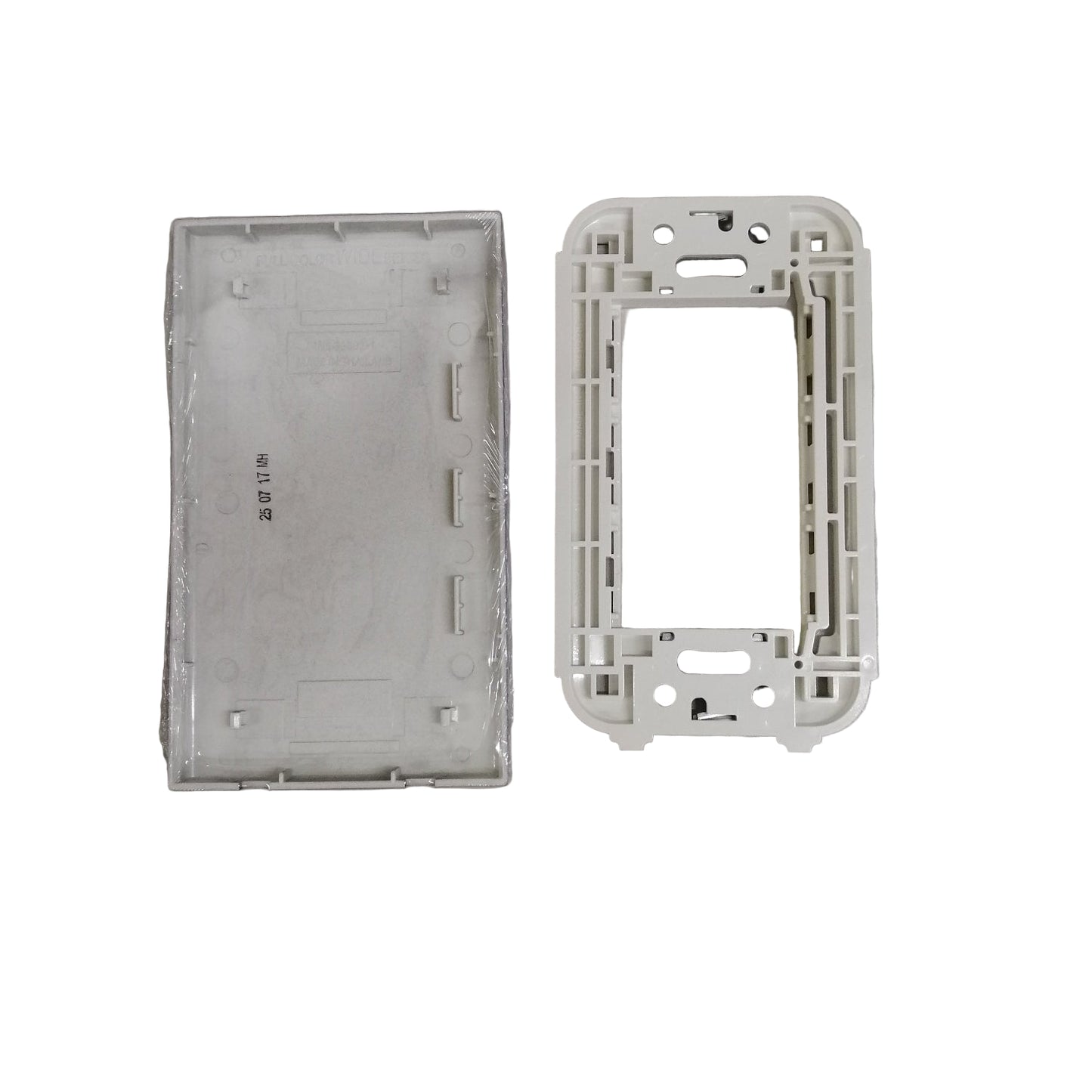 Panasonic Blank Cover Plate Wide Series Metallic Gray WEG6891MH-1  back view I