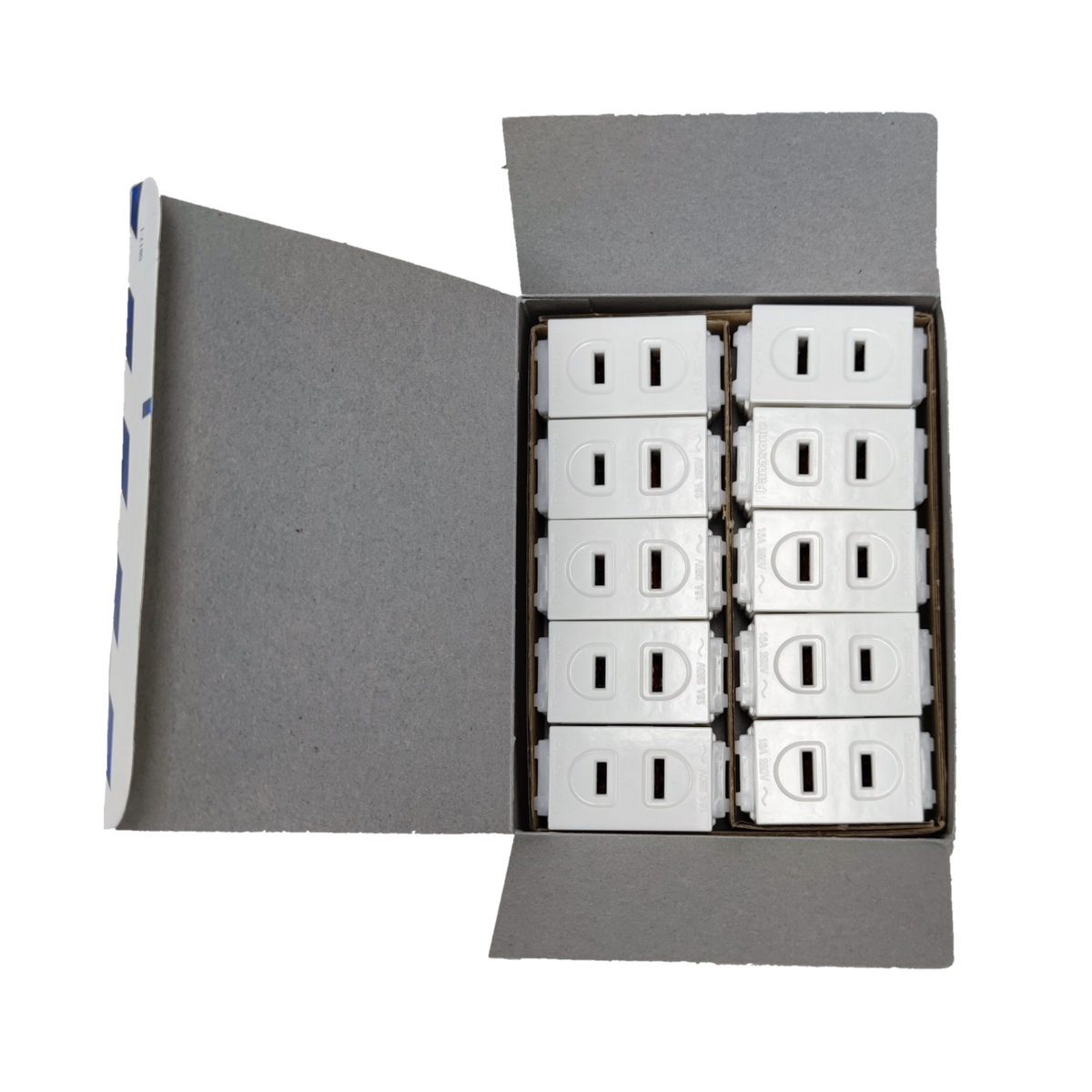 Panasonic 16A 250V Flat Pin Outlet Receptacle Quick Connect Terminal WEG1001-5