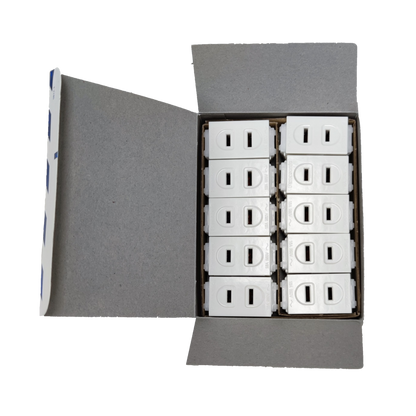 Panasonic 16A 250V Flat Pin Outlet Receptacle Quick Connect Terminal WEG1001-5