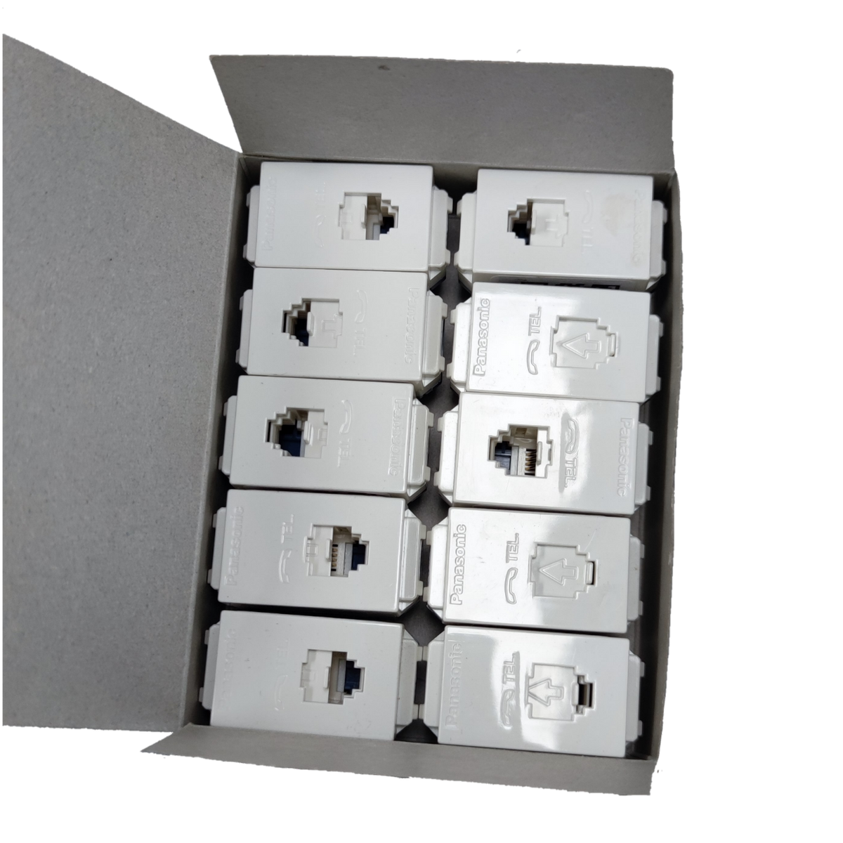 Panasonic Telephone Modular Jack 10PCS, secure telephone connection for home or office