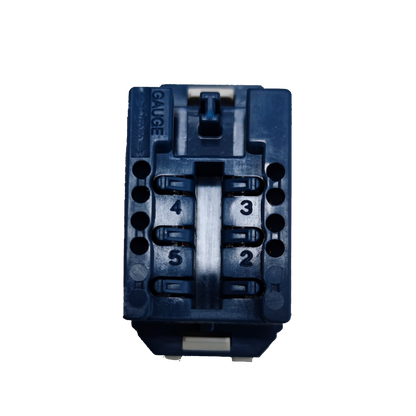 Panasonic Telephone 6P4C WEG2164 modular terminal block connector for telephone wiring and punchdown