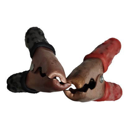 Panther Battery Clip 50A Red/Black 1 Pair Medium Copper Battery Clamp