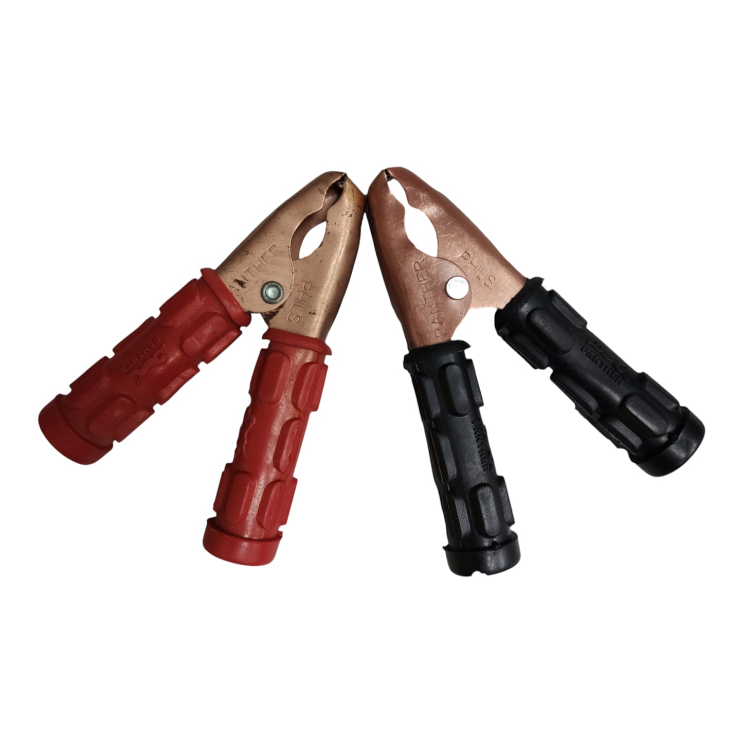 Panther Battery Clip 50A Red/Black 1 Pair Medium Copper Battery Clamp