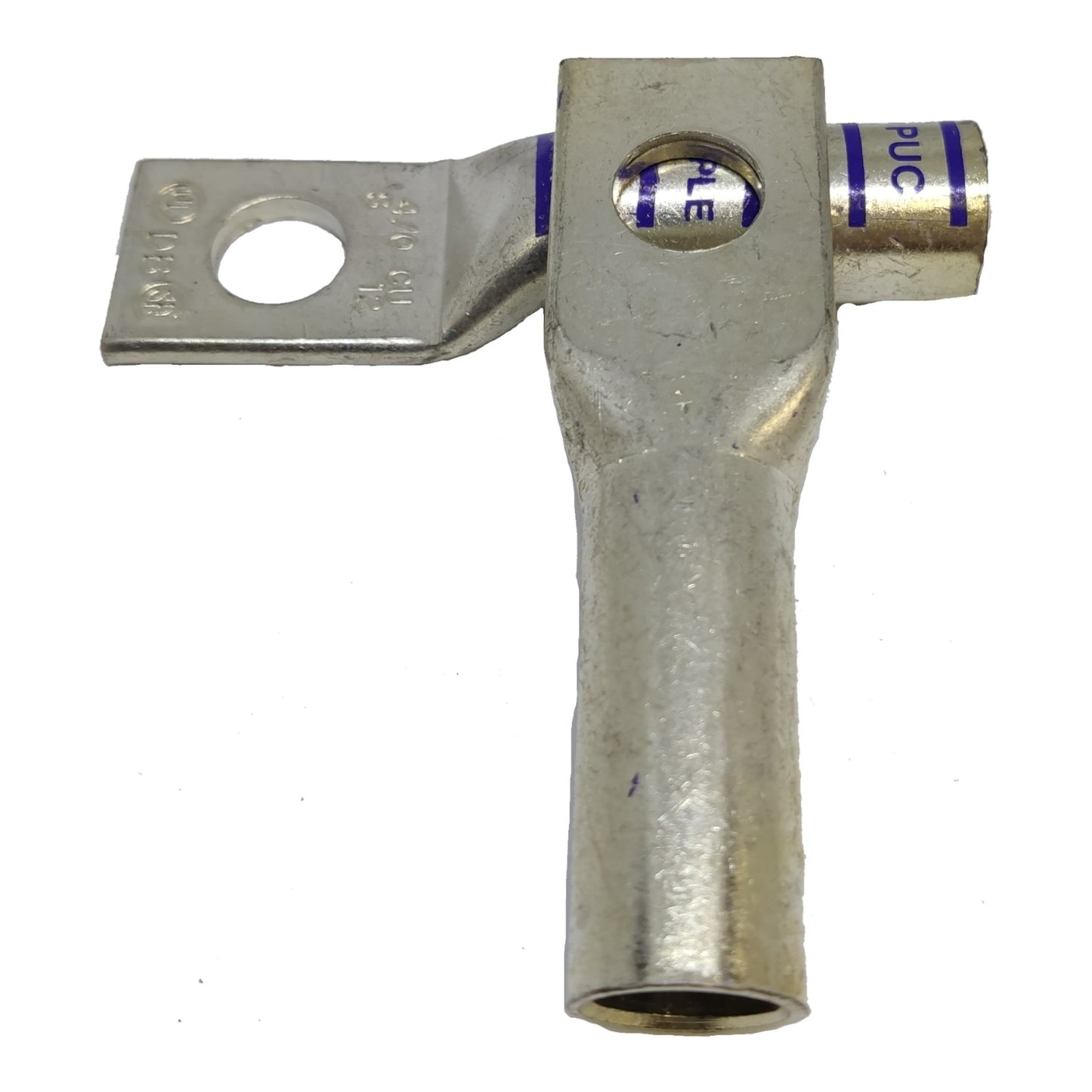 Penn Union Terminal Lugs BBLU-4/0S Long Barrel for AWG 4/0 or 100mm Wire 14mm Stud Crimp or Compression Type Electx Electrical Supply