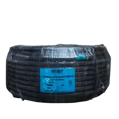 Royal Cord Cable AWG 12 2C by Phelps Dodge, 75 meters roll for electrical wiring applications.