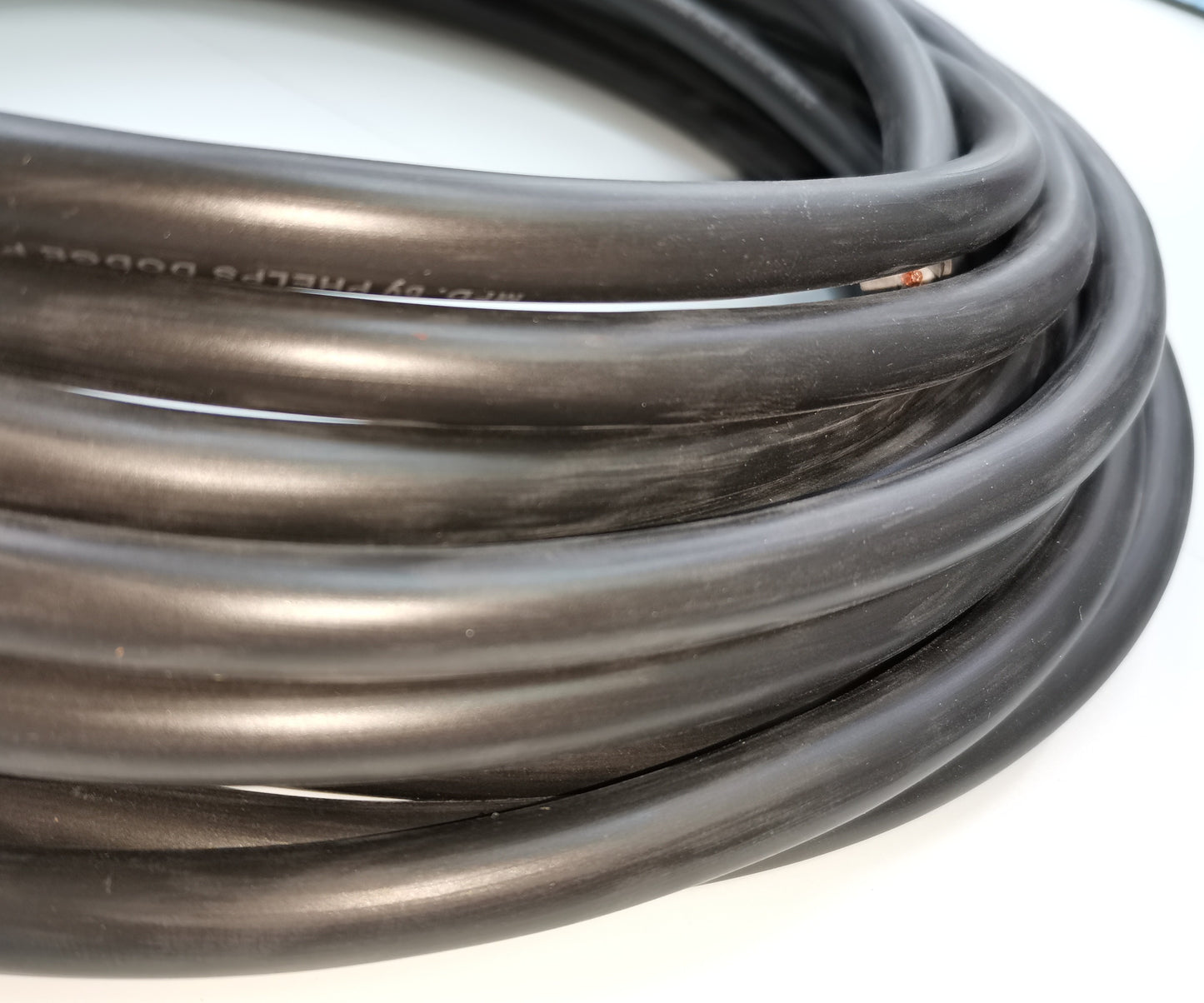 Royal Cord Cable AWG 12 2C by Phelps Dodge in a durable black finish for reliable electrical connections