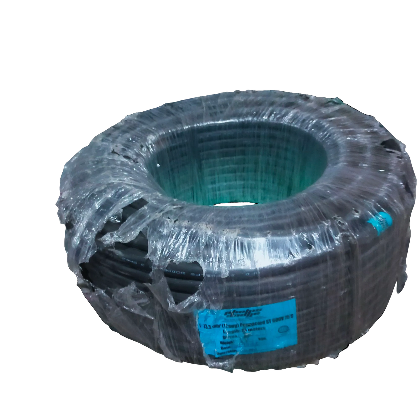 Phelps Dodge 3 core power cable 15 meters 3.5mm coiled 