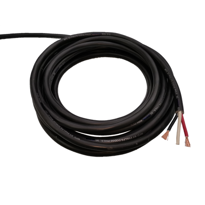 Phelps Dodge Power Cable AWG 14 3 Core in Black, ideal for electrical connections and wiring projects
