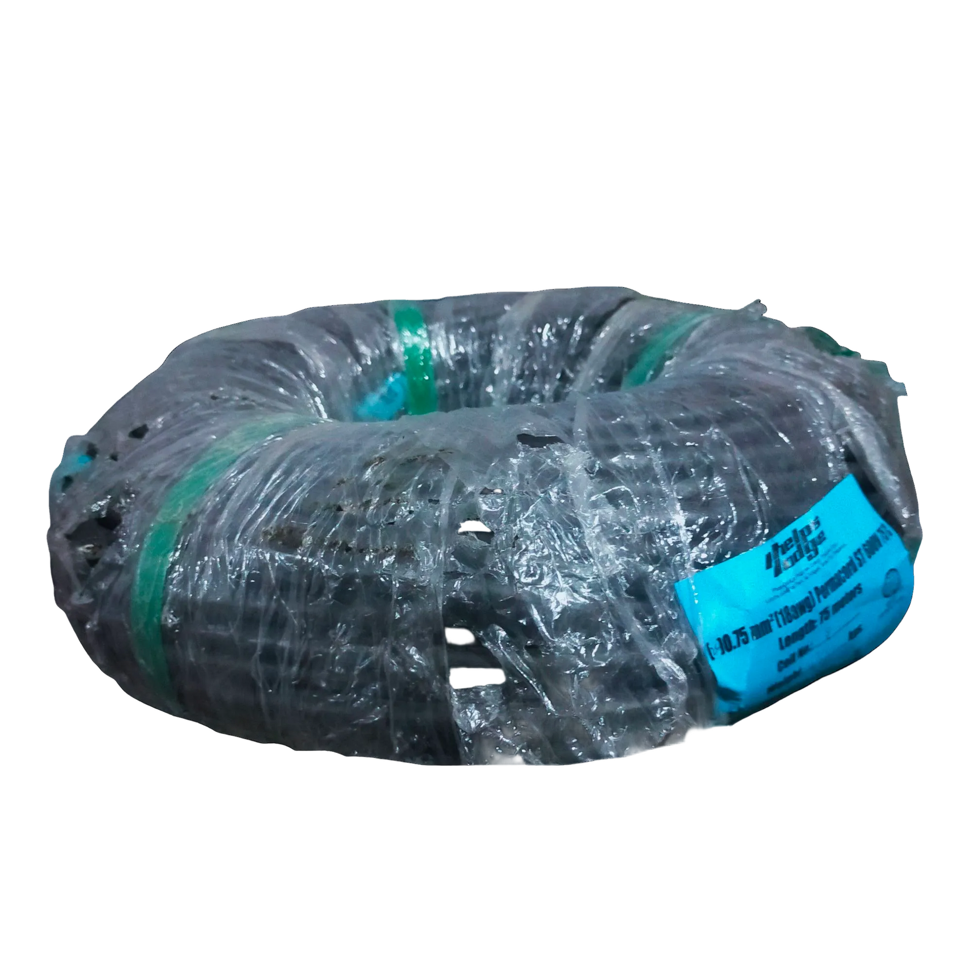 Phelps Dodge 18 gauge 2 core electrical wire coil wrapped in clear plastic packaging