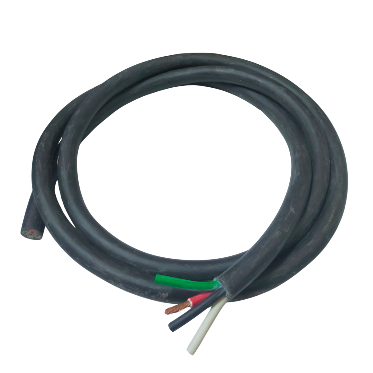 Phelps Dodge Royal Cord 8.0mm 4C heavy-duty electrical wire with four insulated copper conductors