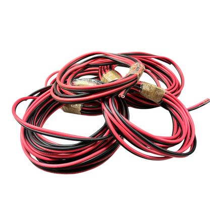 Philflex Speaker Wire AWG 16/2 Red and Black Pre-Cut, 1.25mm R/B Speaker Wire Pre Cut