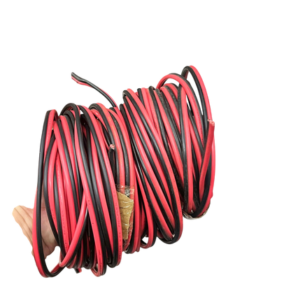 Philflex Speaker Wire AWG 16/2 Red and Black Pre-Cut, 1.25mm R/B Speaker Wire Pre Cut