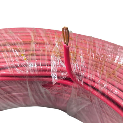 Philflex TF wire 16/7 1.25mm AWG 16, Hook Up TF wire 1.25mm Red PXTF16/7R 150 Meters Per Roll