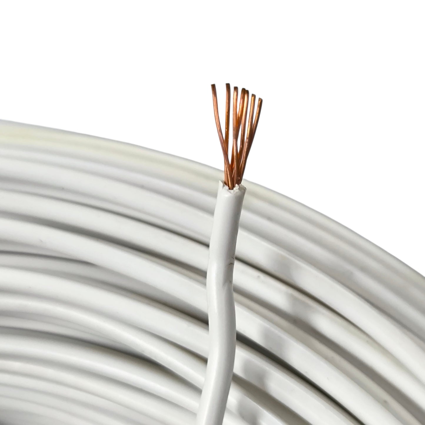 Philflex TF wire 16/7 1.25mm, Hook Up TF wire 1.25mm White PXTF16/7W