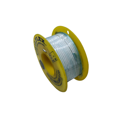 Philflex Auto Wire AWG 16 ( 1.25mm) Automotive Wire Auto Wire White 30Meters 1 Roll