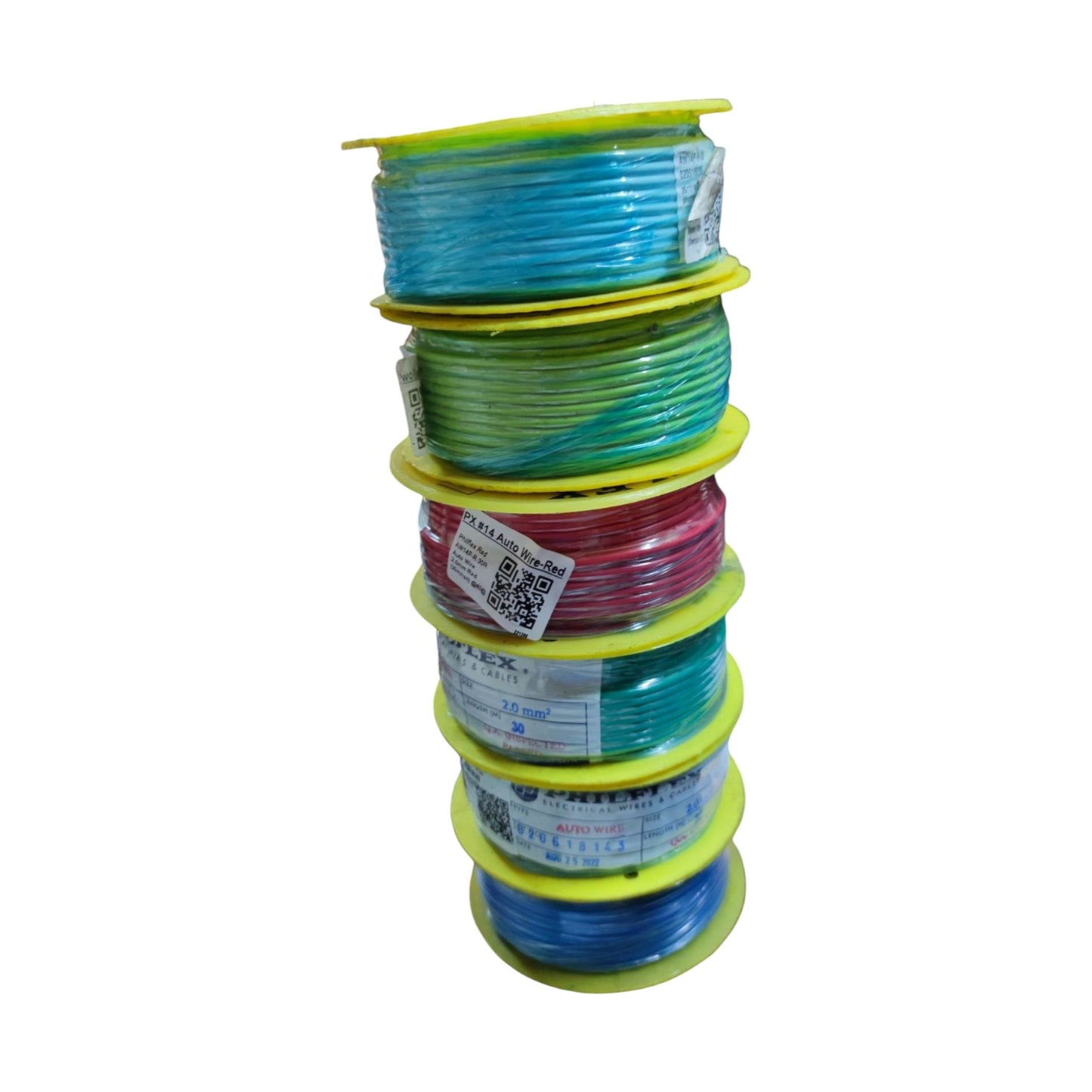 Philflex Autowire AWG 14 2.0 mm, Automotive Wire Auto Wire Blue 30 Meters 1 Roll