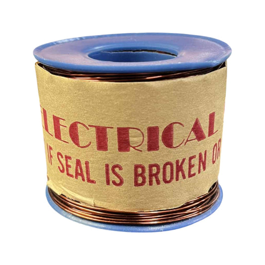 Philflex 800 Grams Magnet Wire AWG 9 Enameled Copper Wire 2.9mm Heavy Formix Approx 13.41 Meters Per Roll
