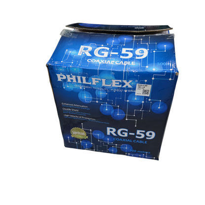 Philflex RG59 Coaxial Cable 75 Ohms Per Meter