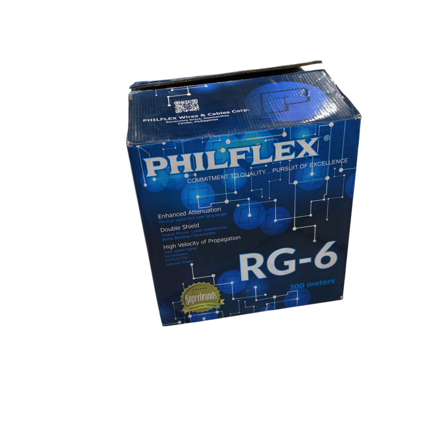 Philflex RG6 Coaxial Cable Per Meter