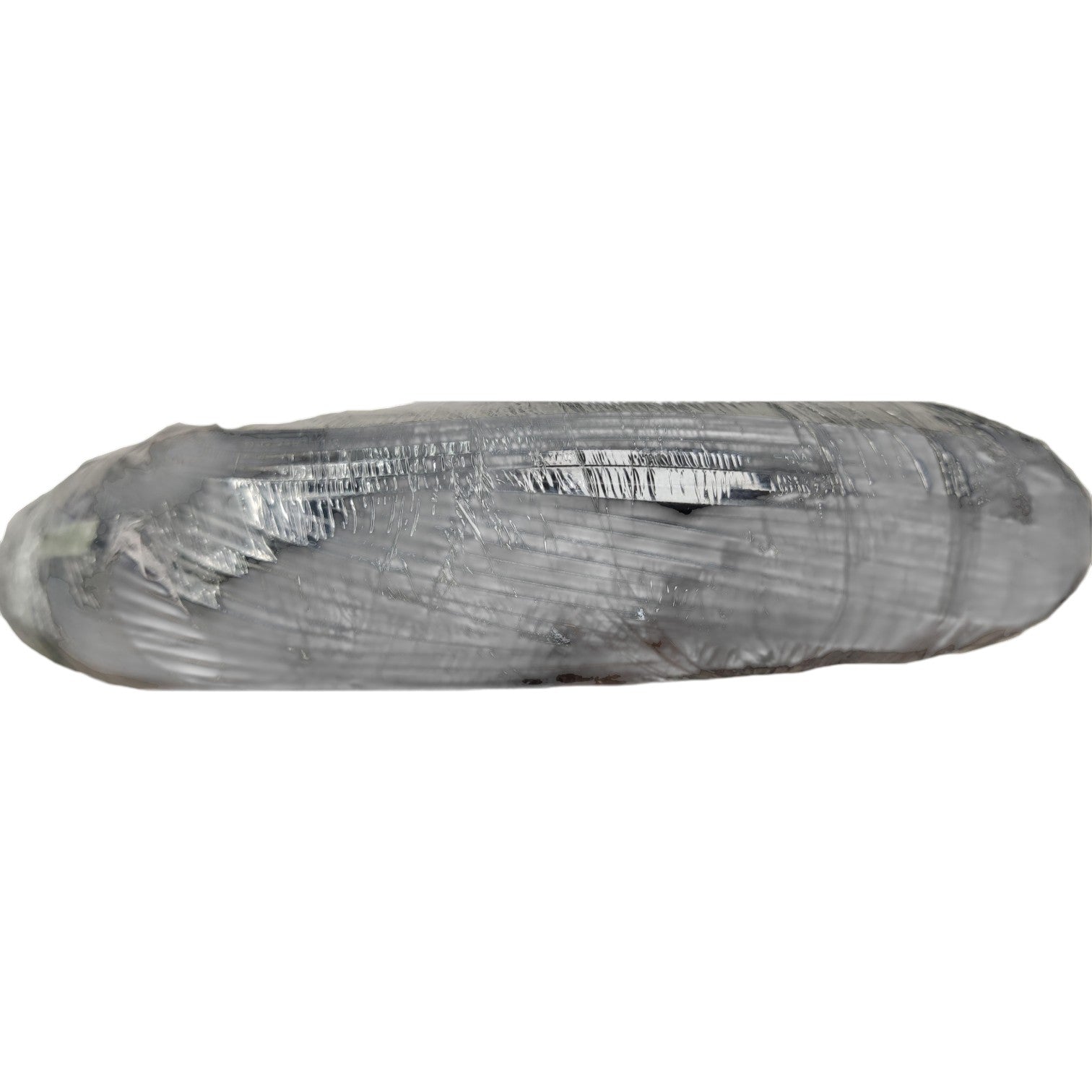 Crystal rock on a white background