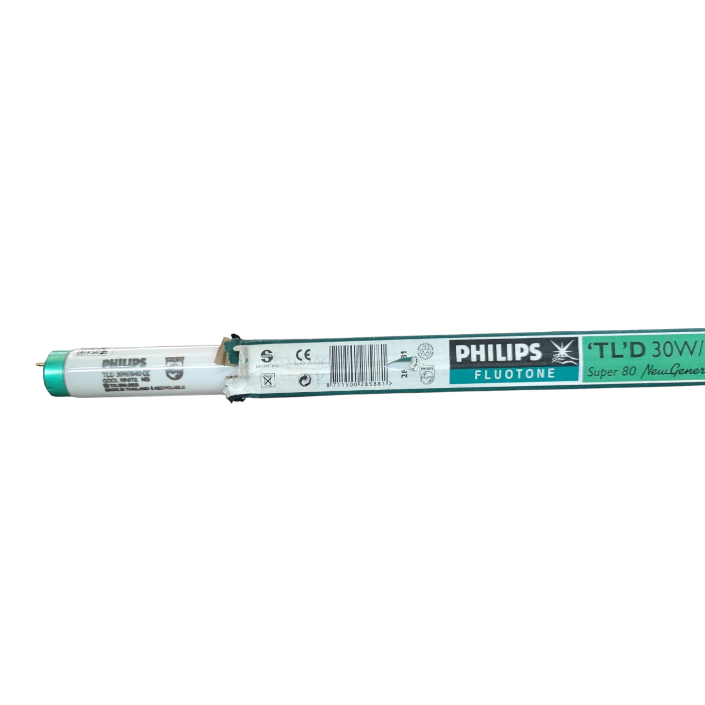 Philips 30W T-8 Fluorescent Tube 4000K Cool White TLD30W/840