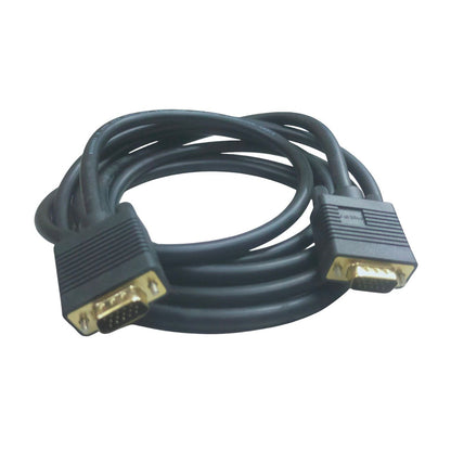 Philips VGA Cable Male to Male Audio/Video 3 Meters Black