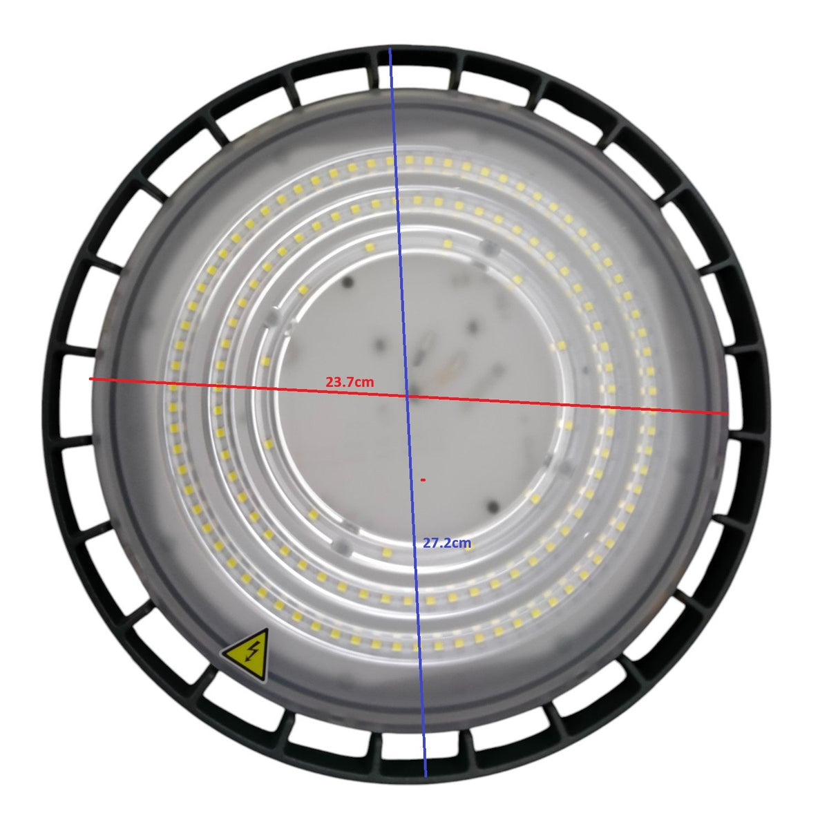 Philips 100W LED High Bay Light featuring a sleek design with multiple LED chips for efficient illumination