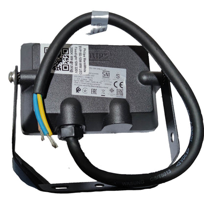 Electrical component with wiring on a white background