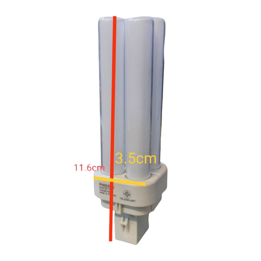 Philips 10W Pinlight Daylight 6500K G24d-1 Compact Fluorescent Lamp