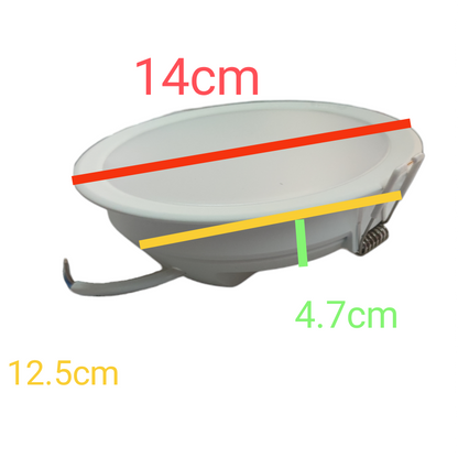 Philips 13W LED Downlight 220V Tri Color Meson Scene Switch MESONSSW12513WWH