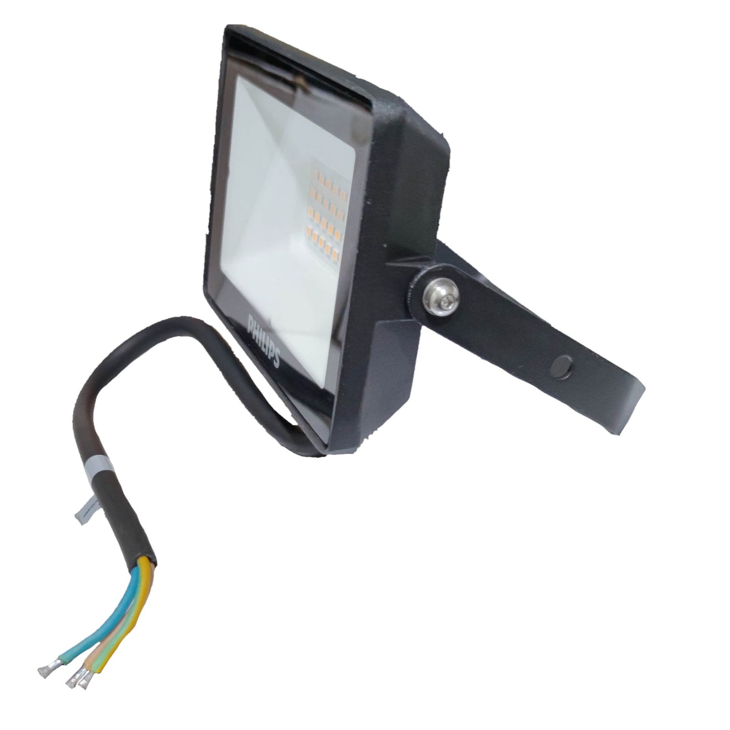 Philips LED flood light on a white background