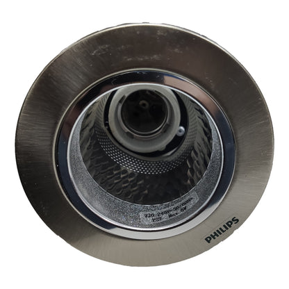 Philips kitchen sink drain with metallic finish on a white background