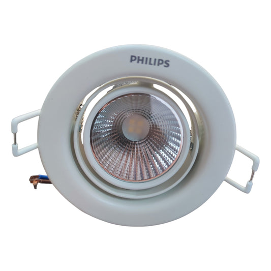 Philips LED downlight on a white background